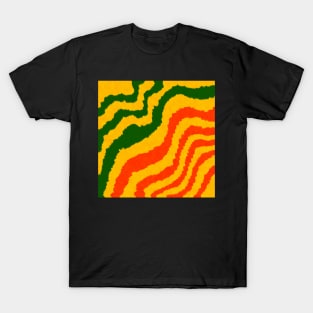 bold curved lines T-Shirt